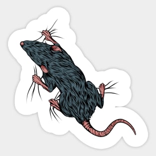 Rat lover - climbing rat Sticker